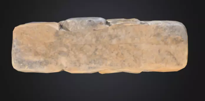 Stone Wall Low-poly 3D model_15