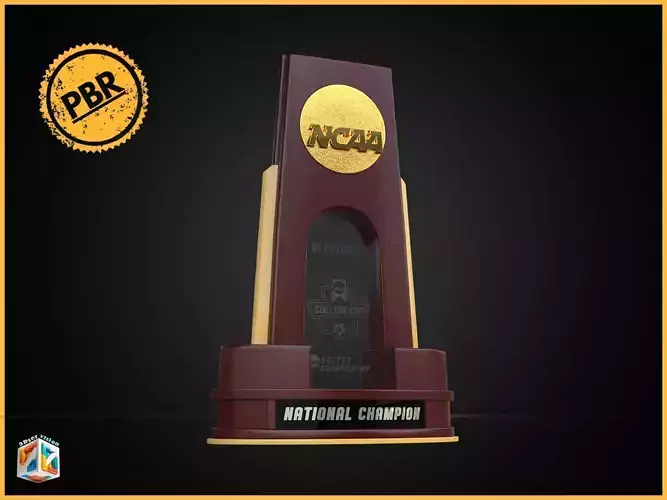NCAA Soccer trophy award