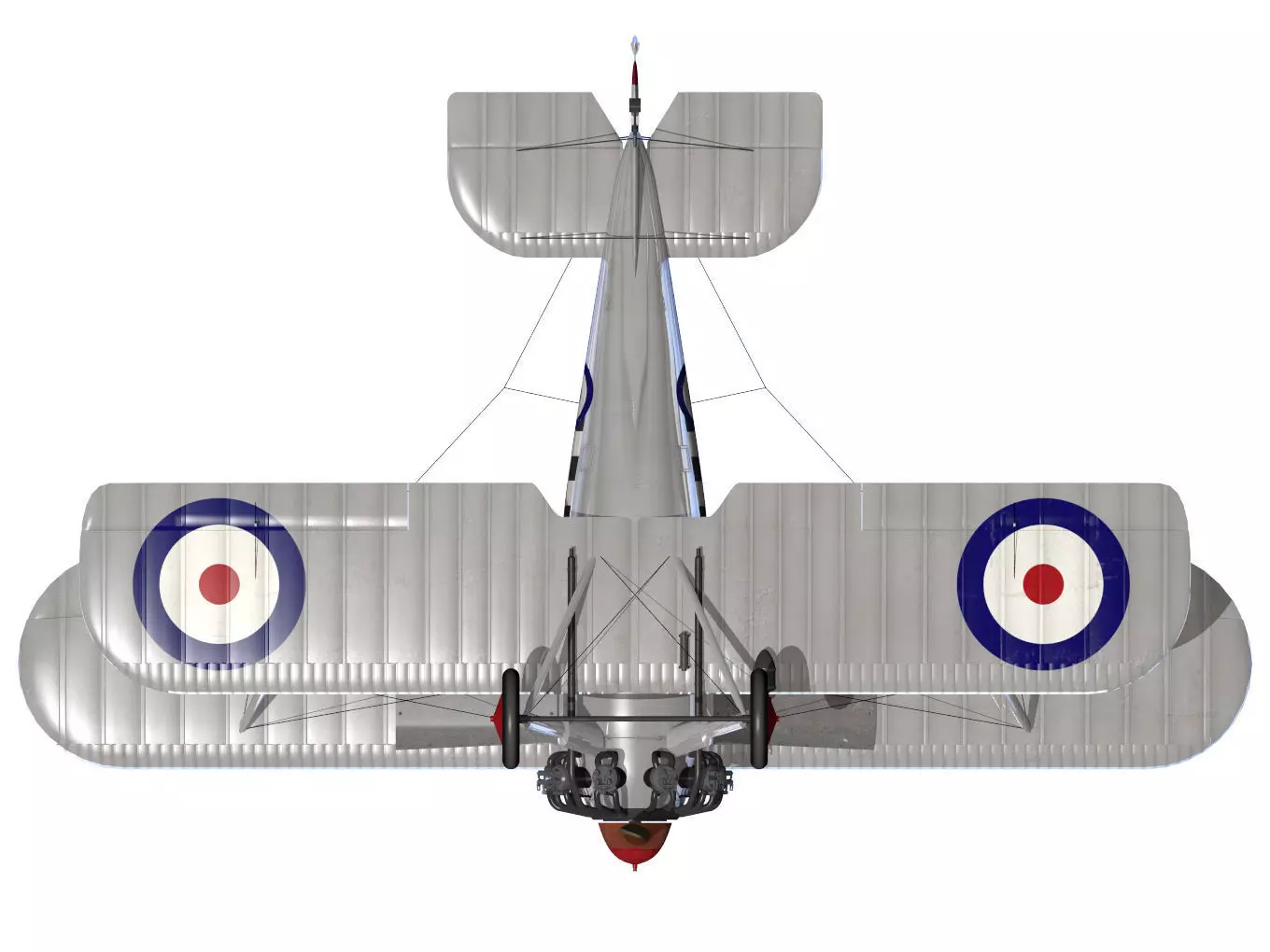 Gloster Gamecock 3D model_12