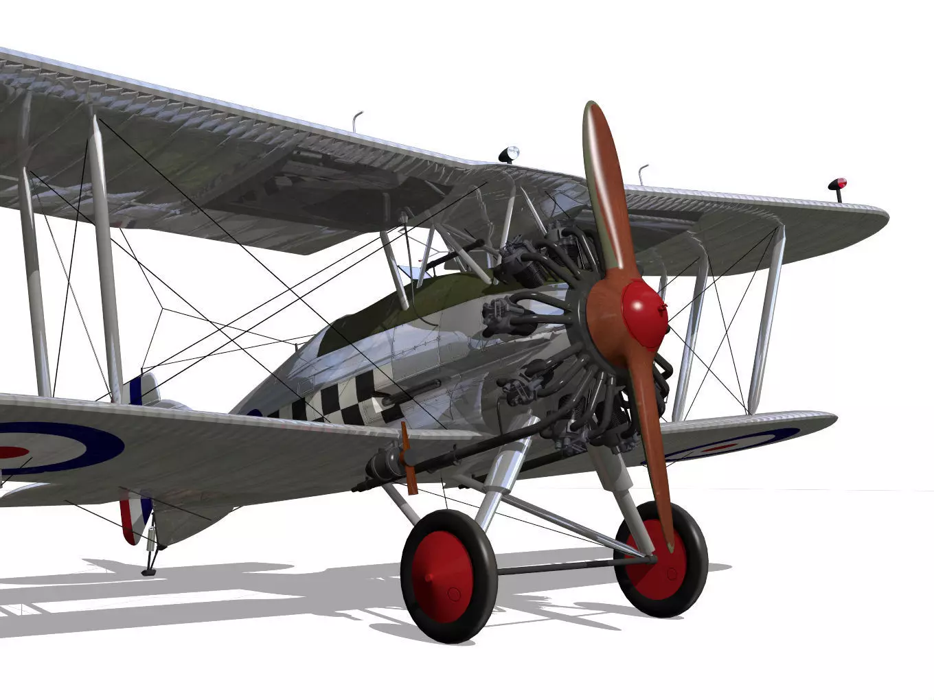 Gloster Gamecock 3D model_7