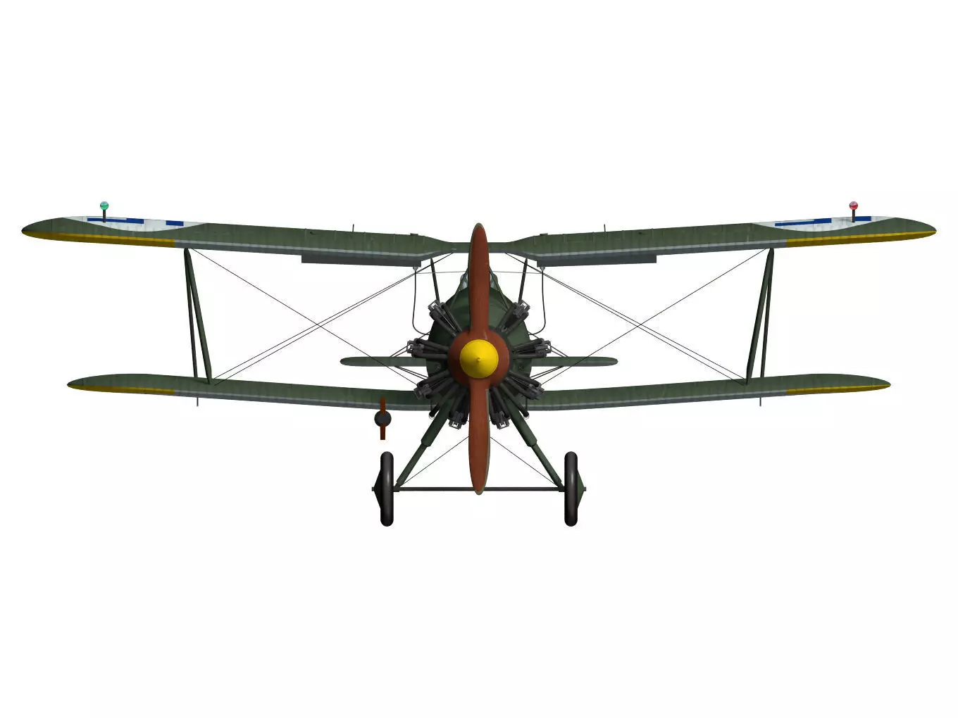 Gloster Gamecock 3D model_10