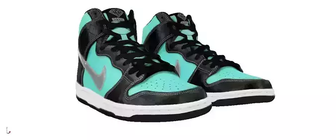 Diamond Supply co x Nike SB Dunk High Diamond Supply co