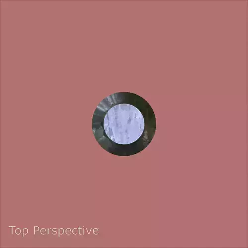 Steel Stained M6 12 Point Bolt 4K PBR 3D model 7