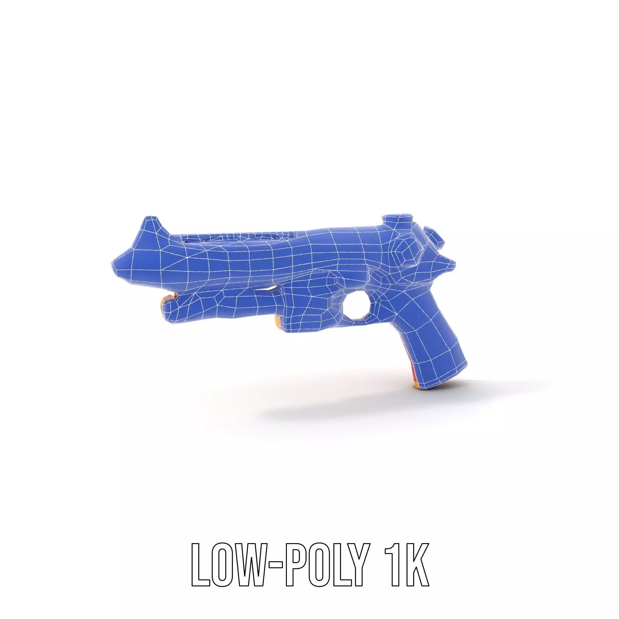 Vibrant Toy Blaster model pack Low-poly 3D model_28
