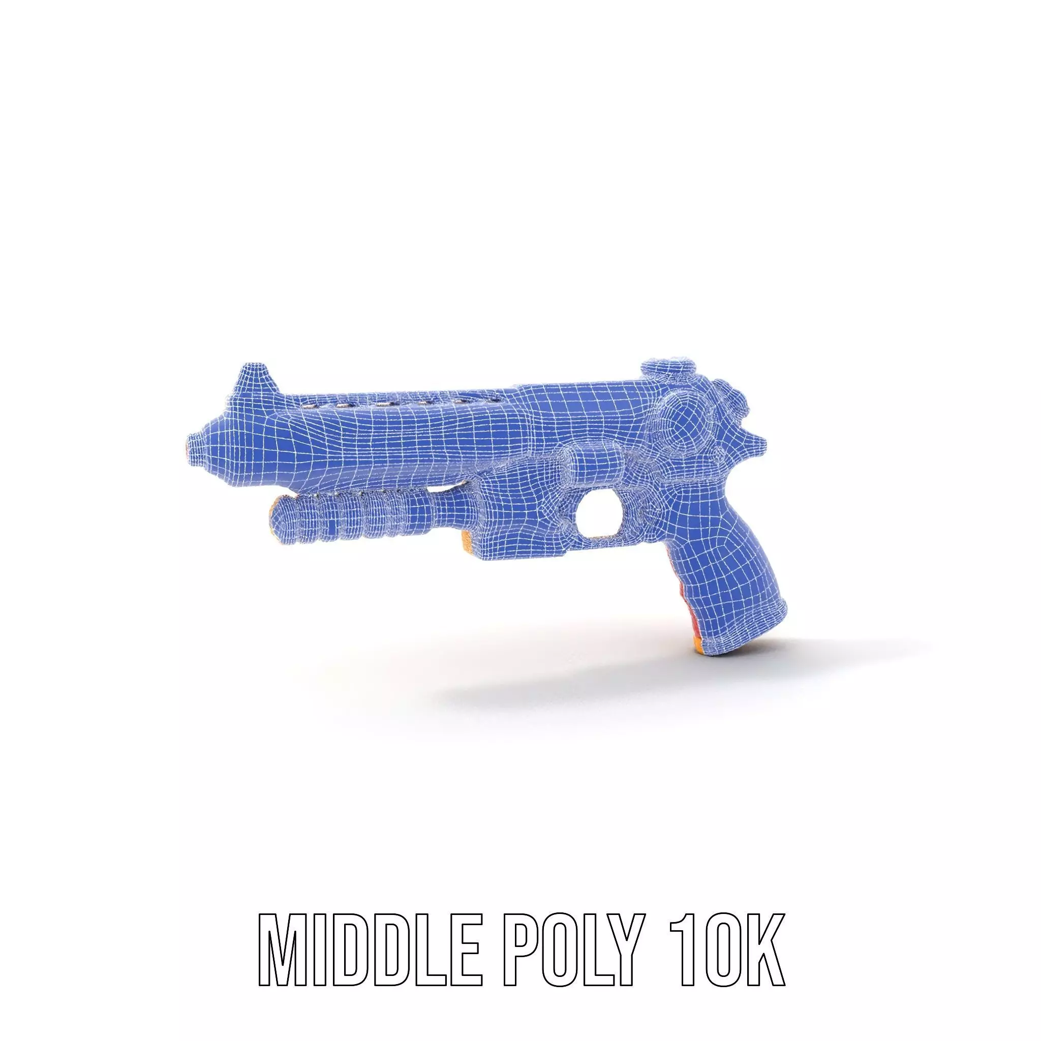 Vibrant Toy Blaster model pack Low-poly 3D model_18