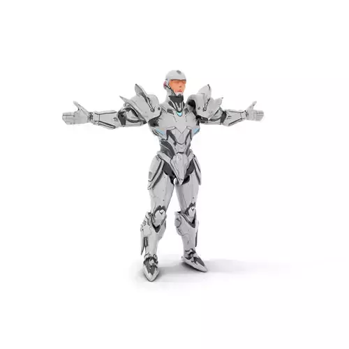 Futuristic Battle Armor model pack