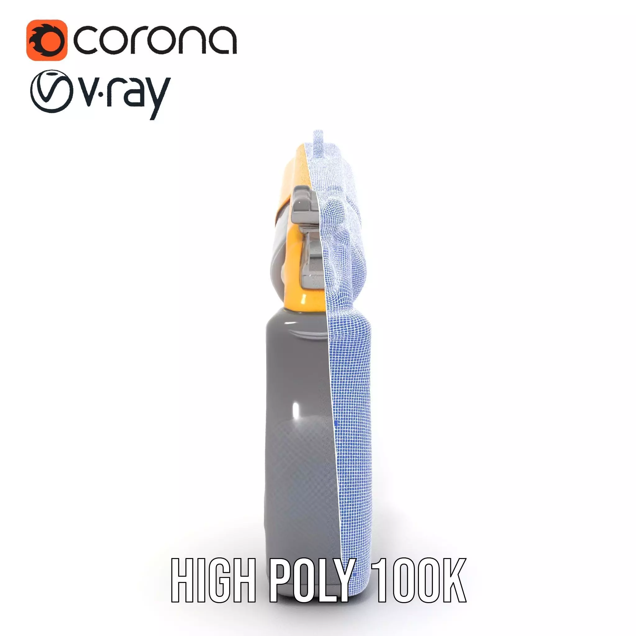 Vibrant Revolver model pack Low-poly 3D model_32