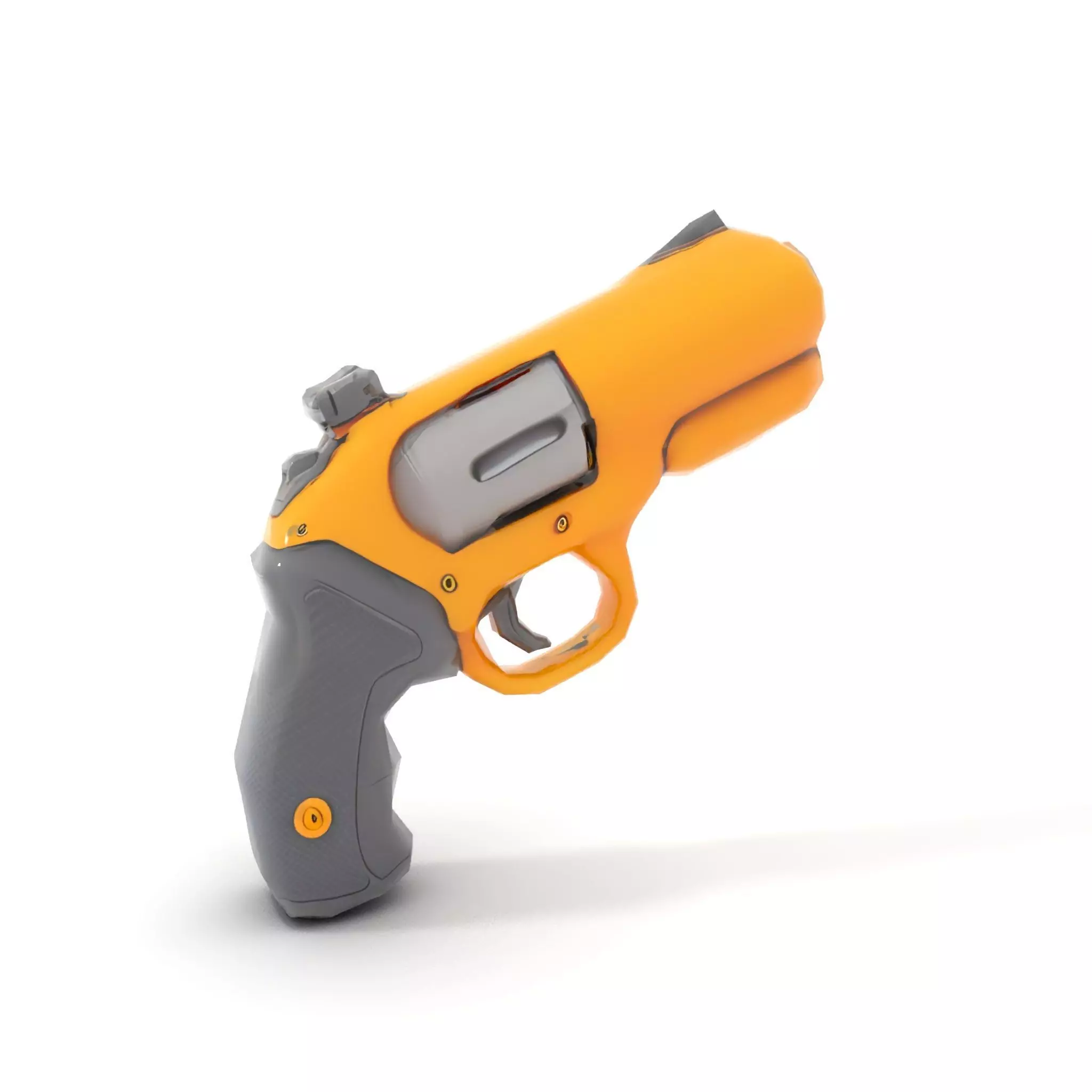 Vibrant Revolver model pack Low-poly 3D model_12