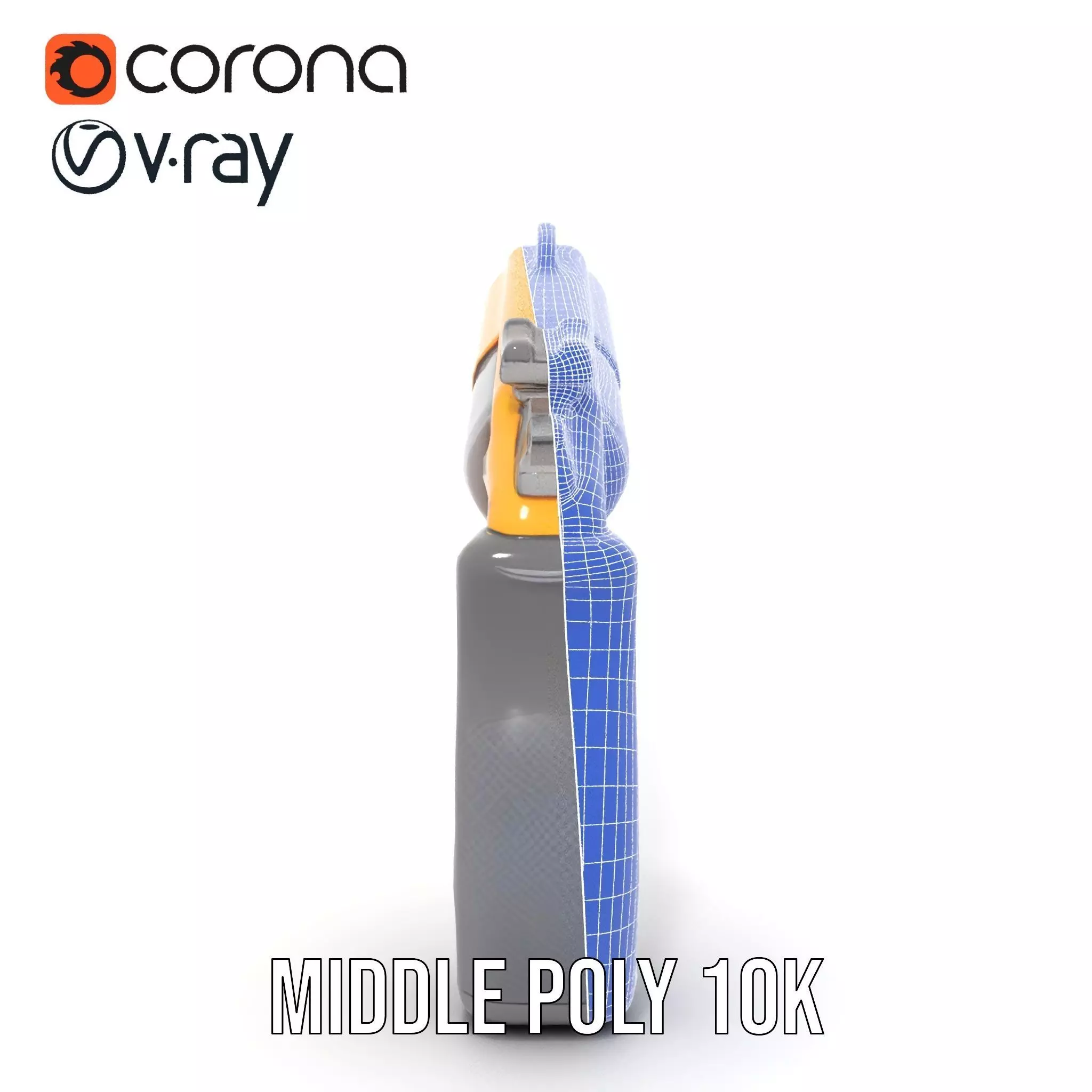 Vibrant Revolver model pack Low-poly 3D model_29