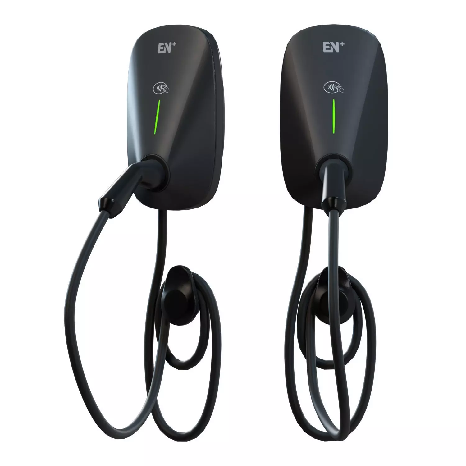 Saro Charging Home Wallbox Low-poly 3D model_0