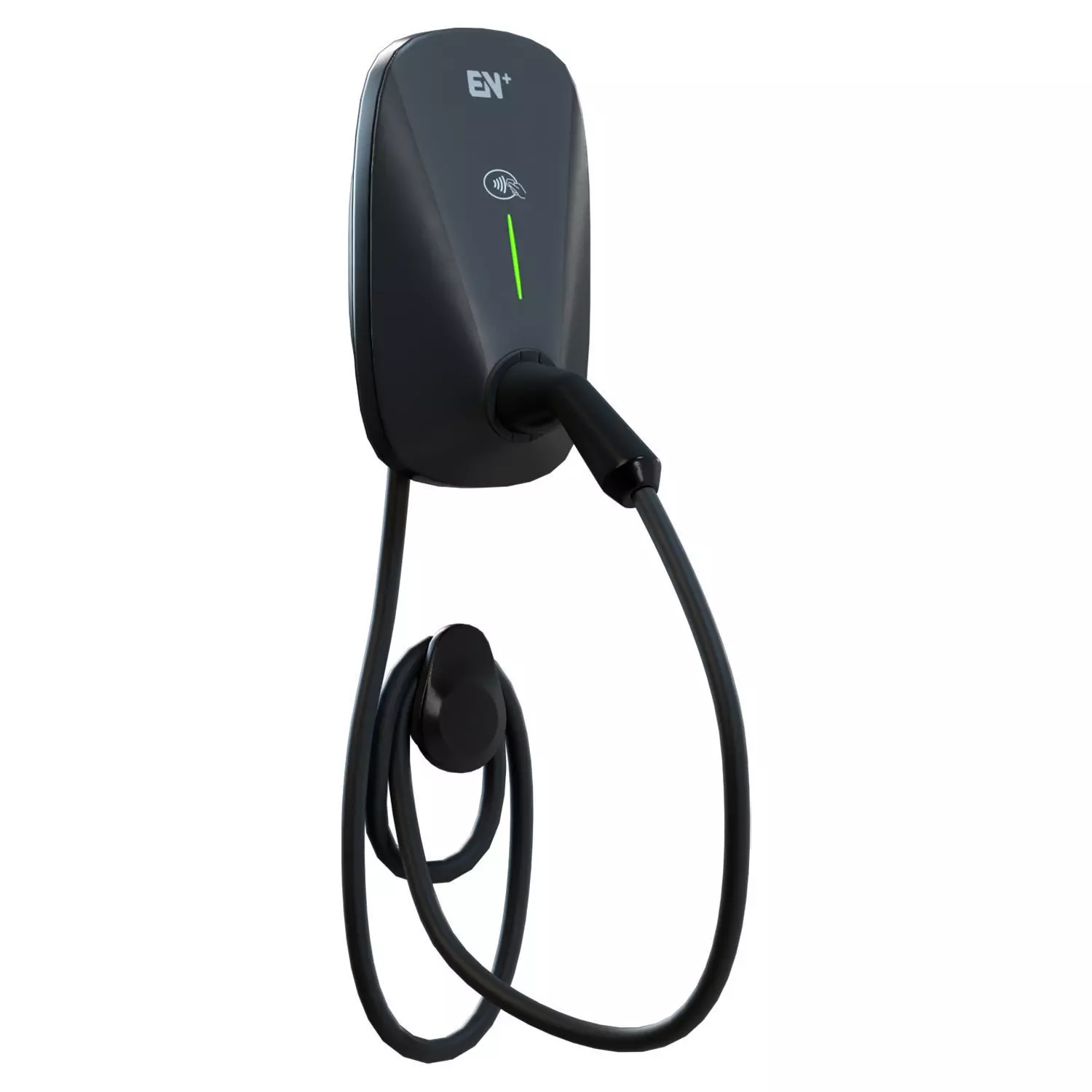 Saro Charging Home Wallbox Low-poly 3D model_2