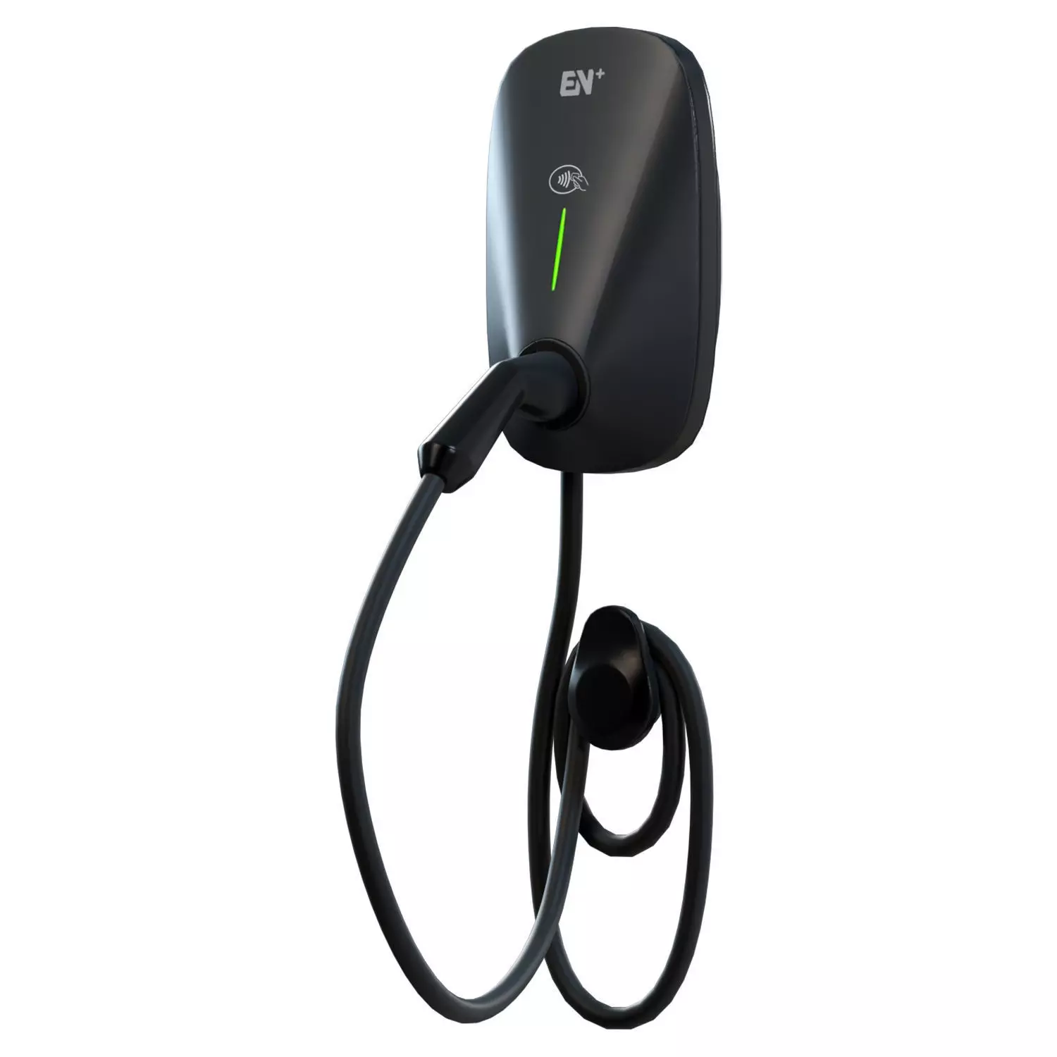 Saro Charging Home Wallbox Low-poly 3D model_1