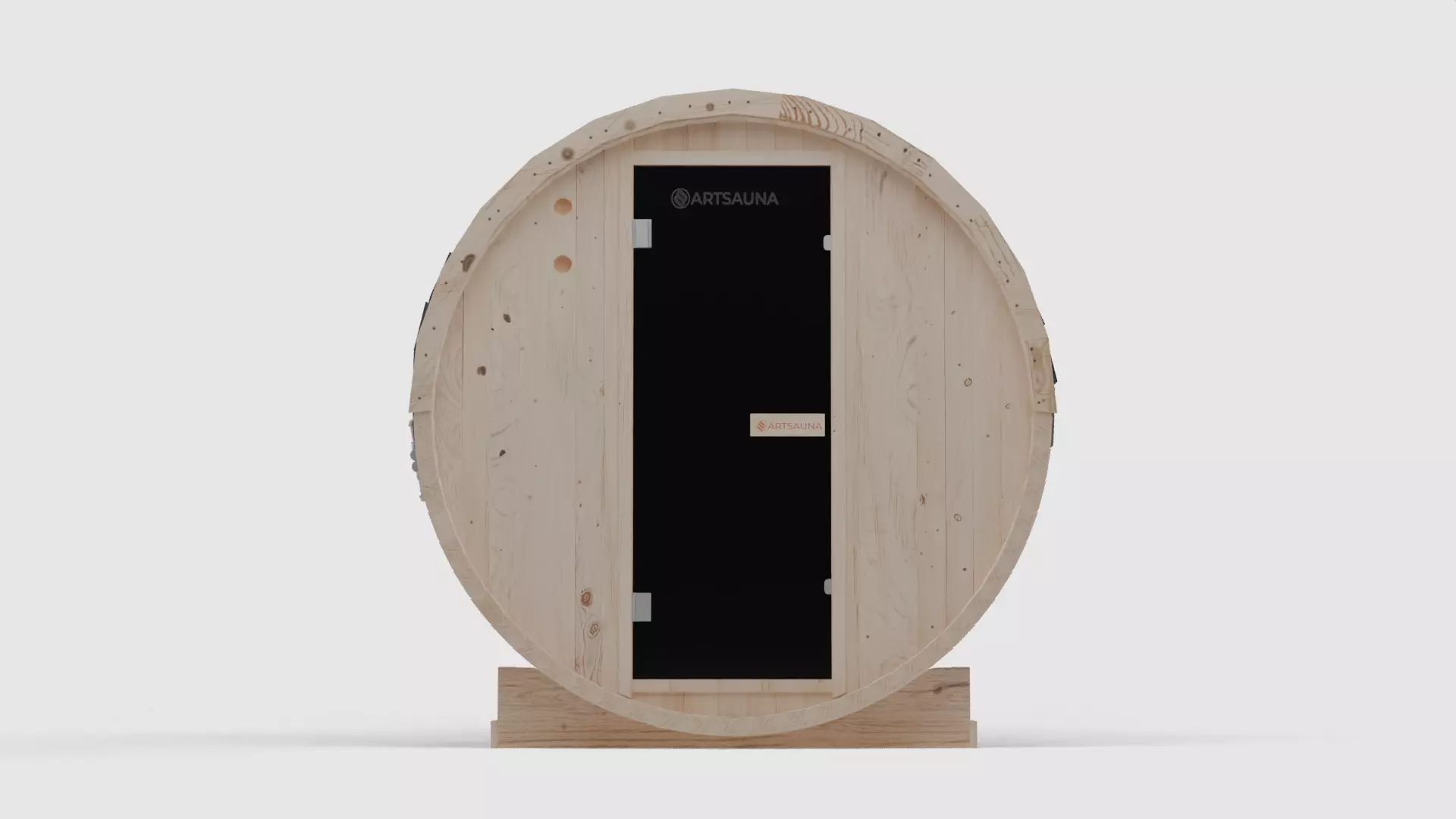 Barrel Sauna 3d Model 3D model_1