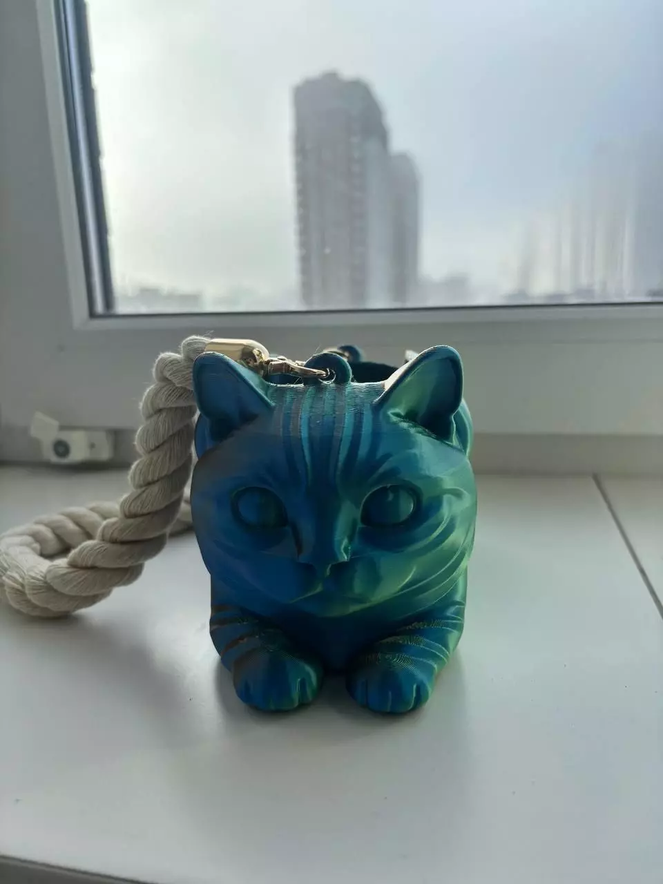 Cat Loaf Clutch 3D print model_5