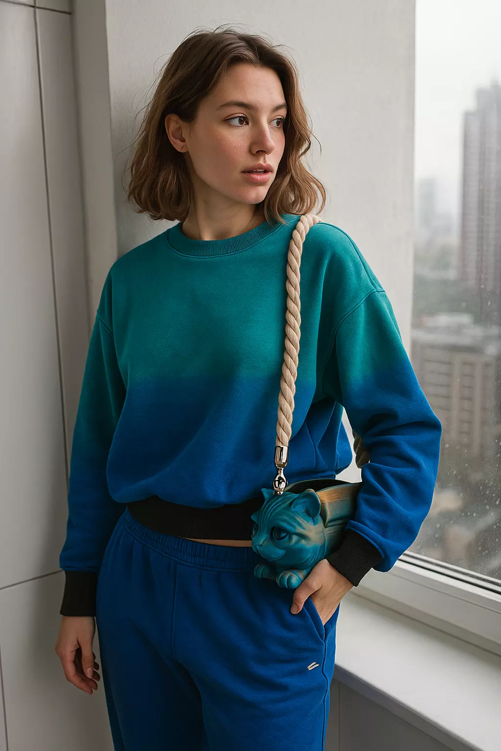 Cat Loaf Clutch 3D print model_0