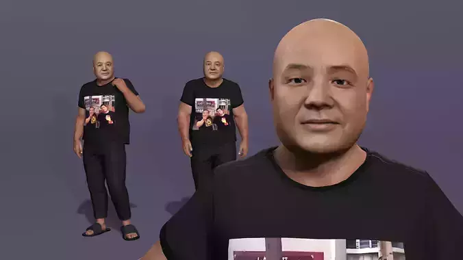 Chinese Influencer knife brother Dao Ge UE Skeletal Rig