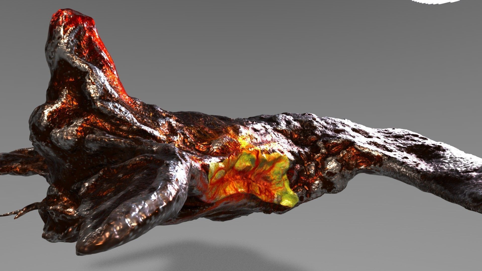 Sea Monster Dinosaur Reptile 3D model_2