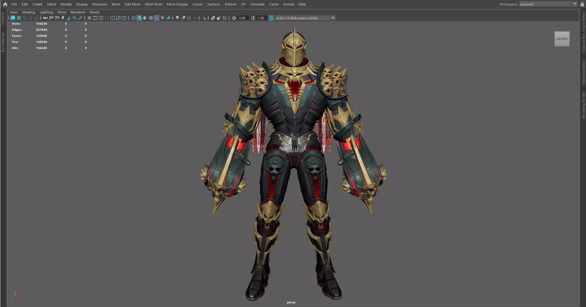 Iron Man Armor 3D model_8
