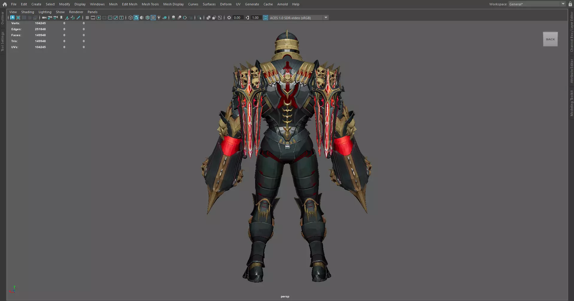 Iron Man Armor 3D model_9
