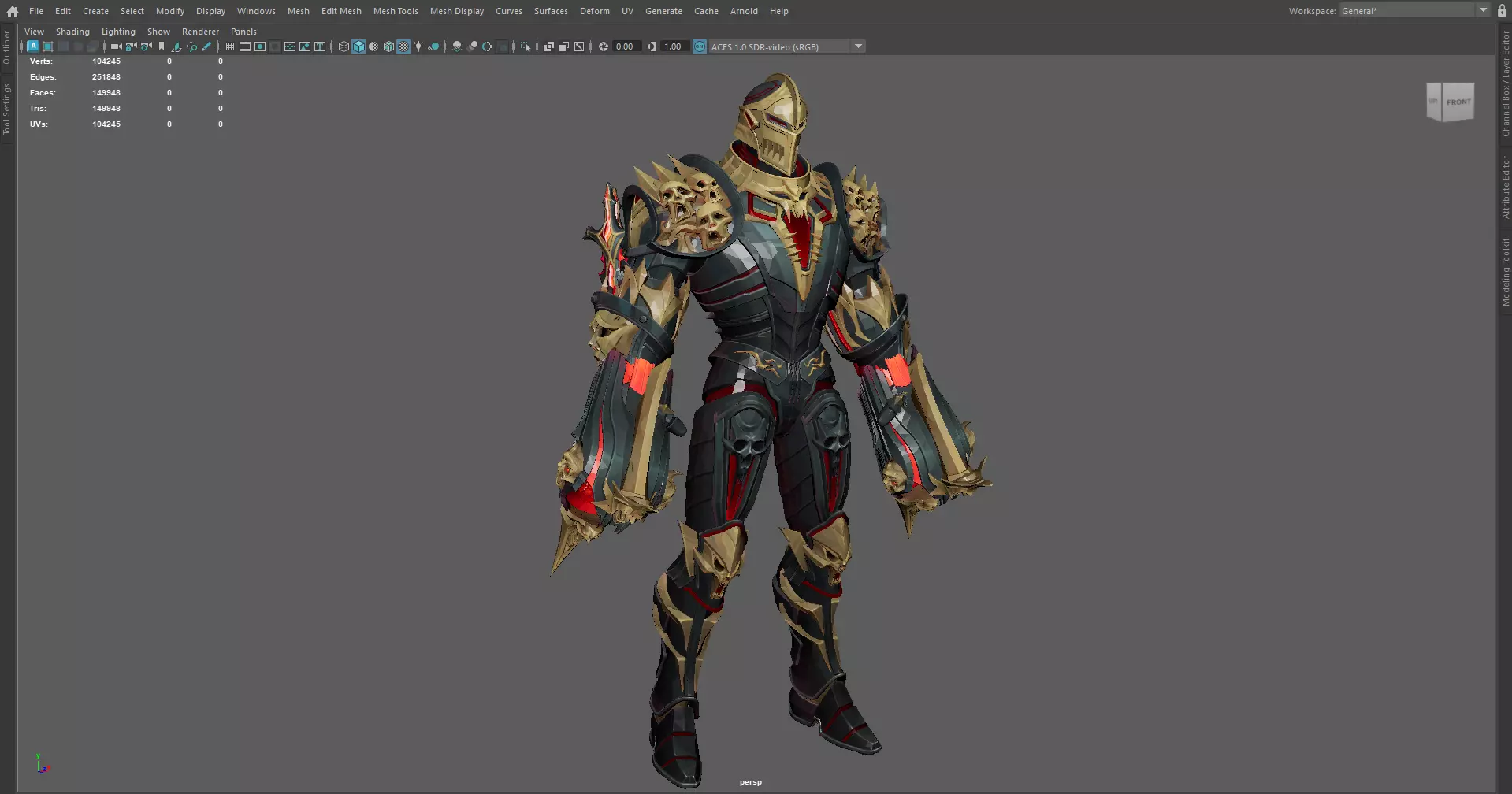 Iron Man Armor 3D model_10