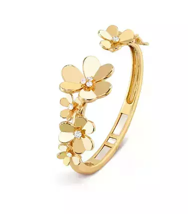 VCA Frivole bracelet 7 flowers medium model 