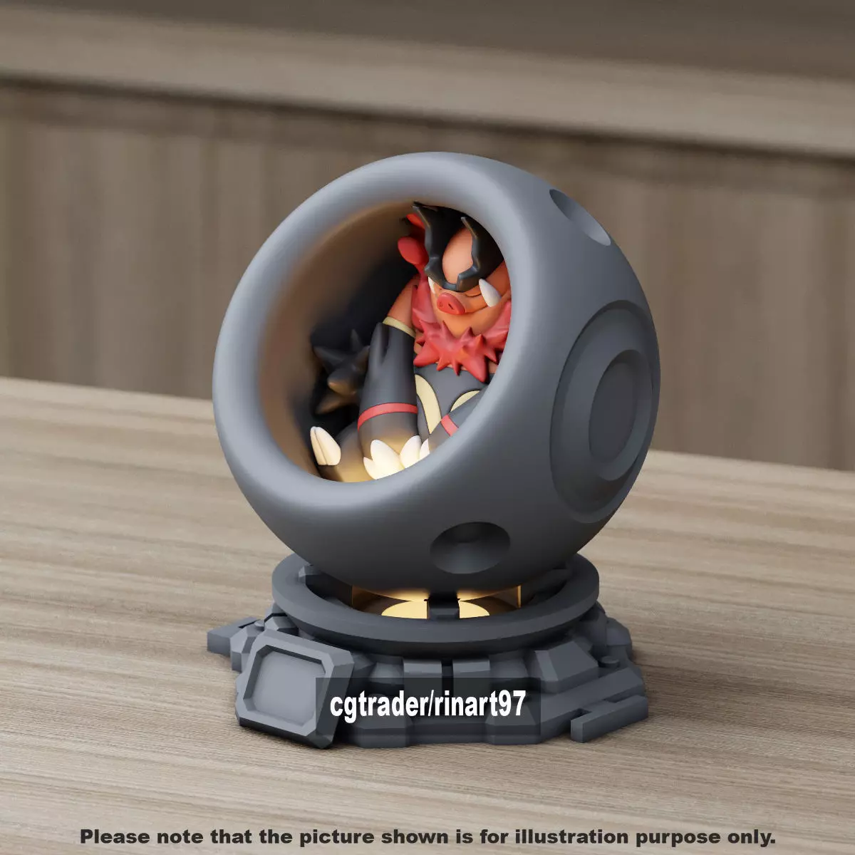 Emboar in healing machine pods 3D print model_1