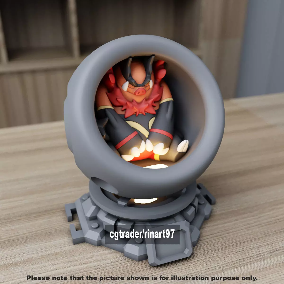 Emboar in healing machine pods 3D print model_6