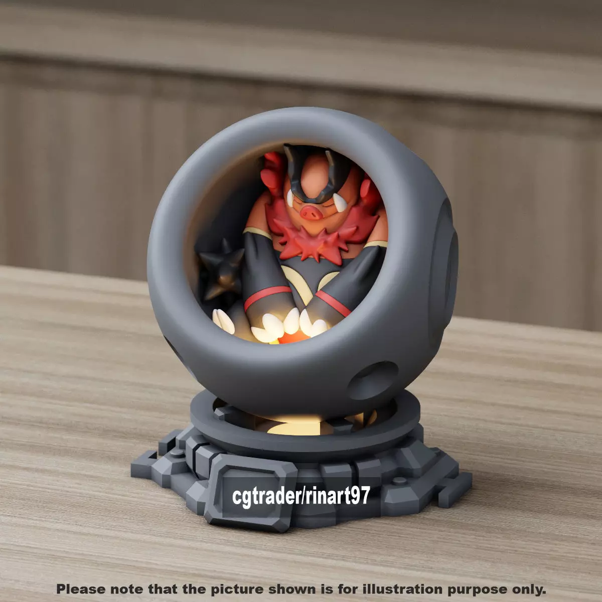 Emboar in healing machine pods 3D print model_0