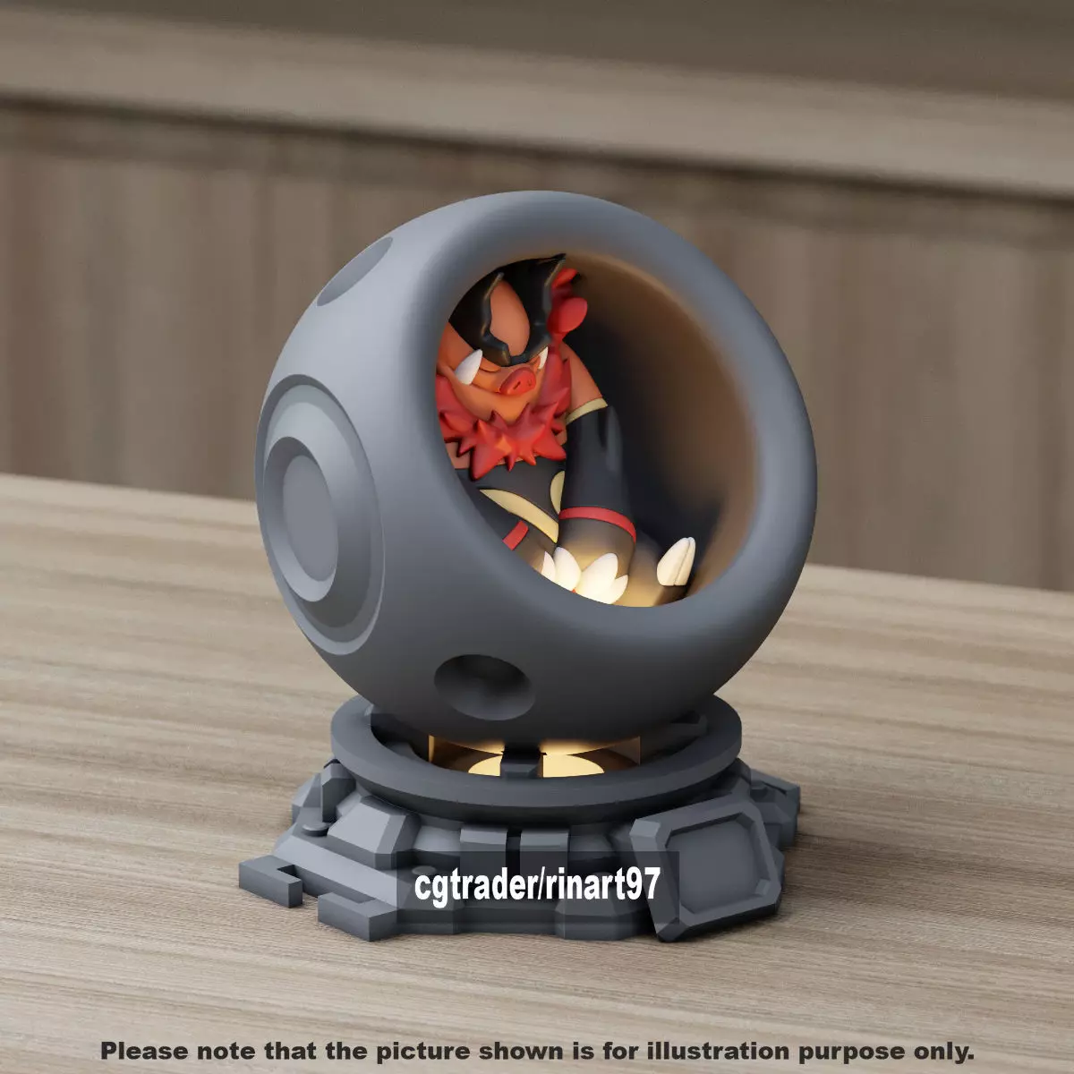 Emboar in healing machine pods 3D print model_12