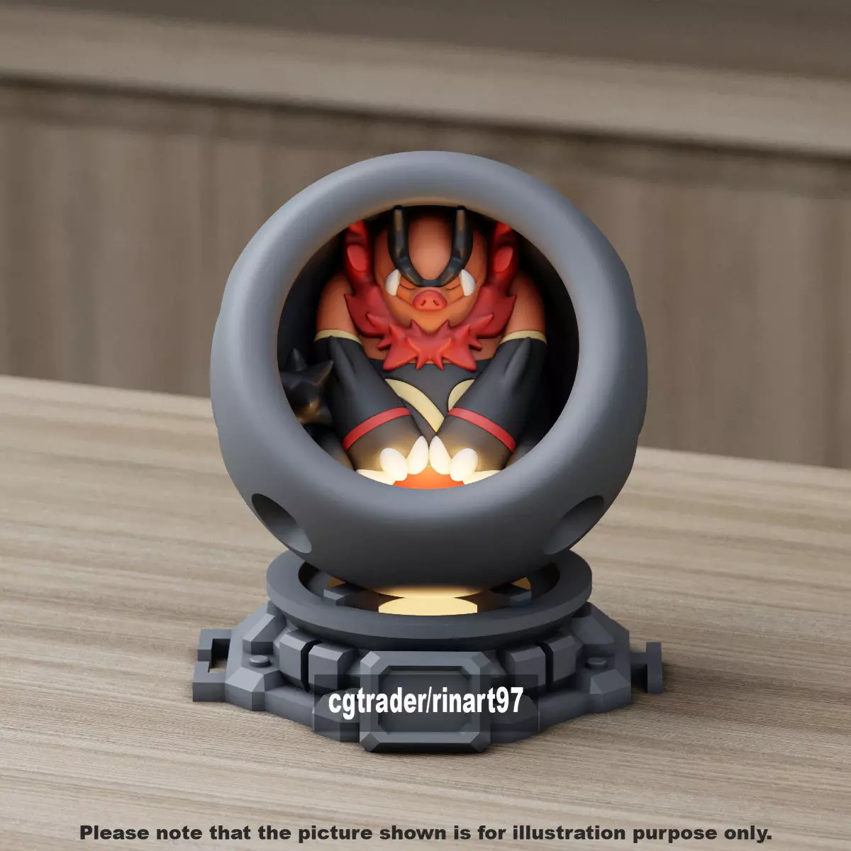 Emboar in healing machine pods 3D print model_8