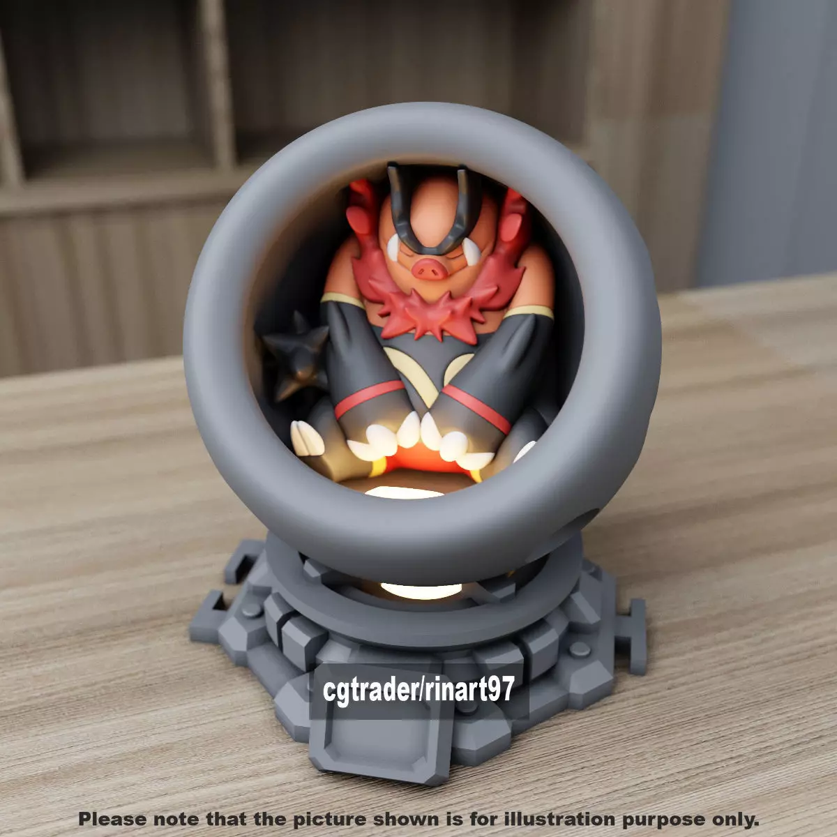 Emboar in healing machine pods 3D print model_3