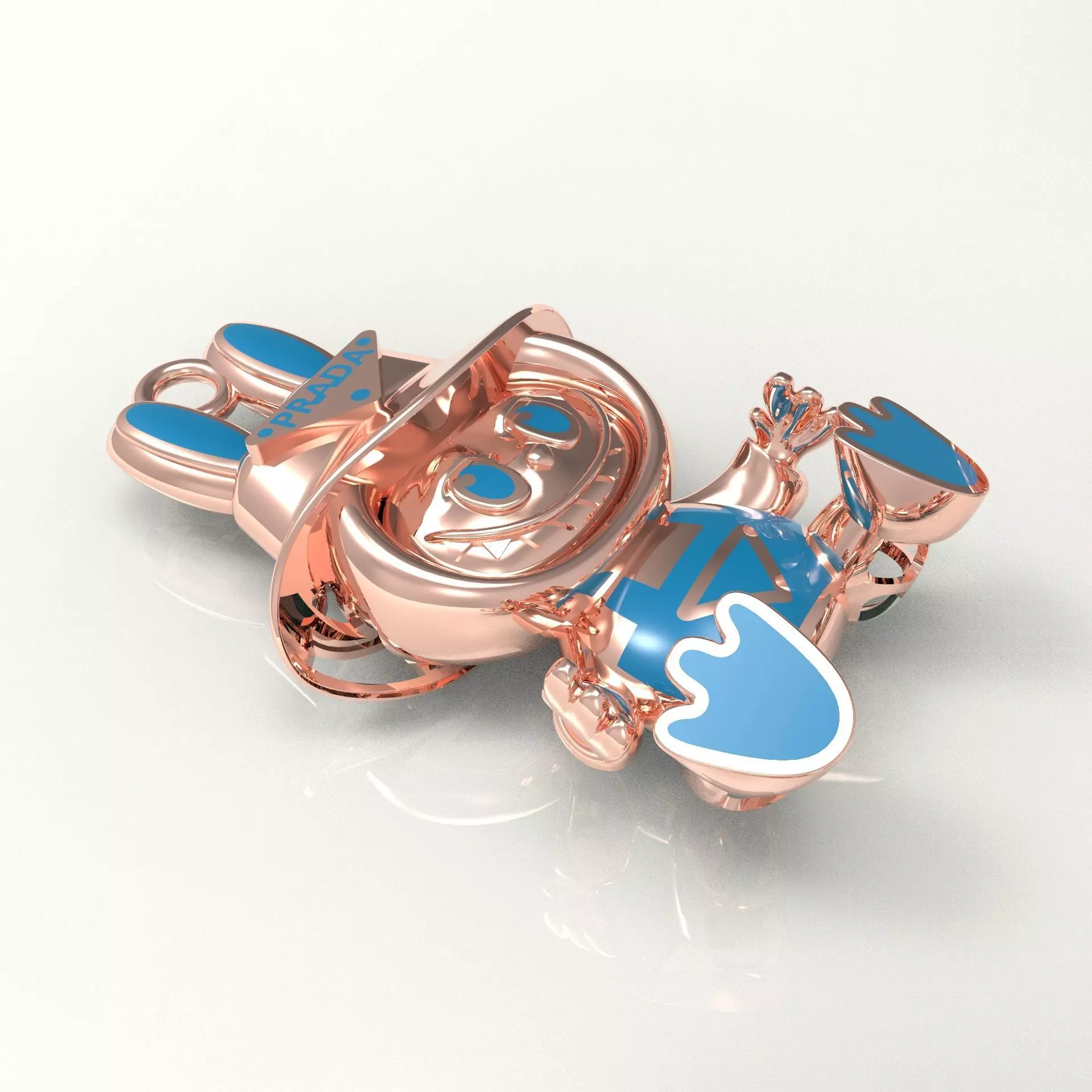 LABUBU-PRA pendant 3D print model_5