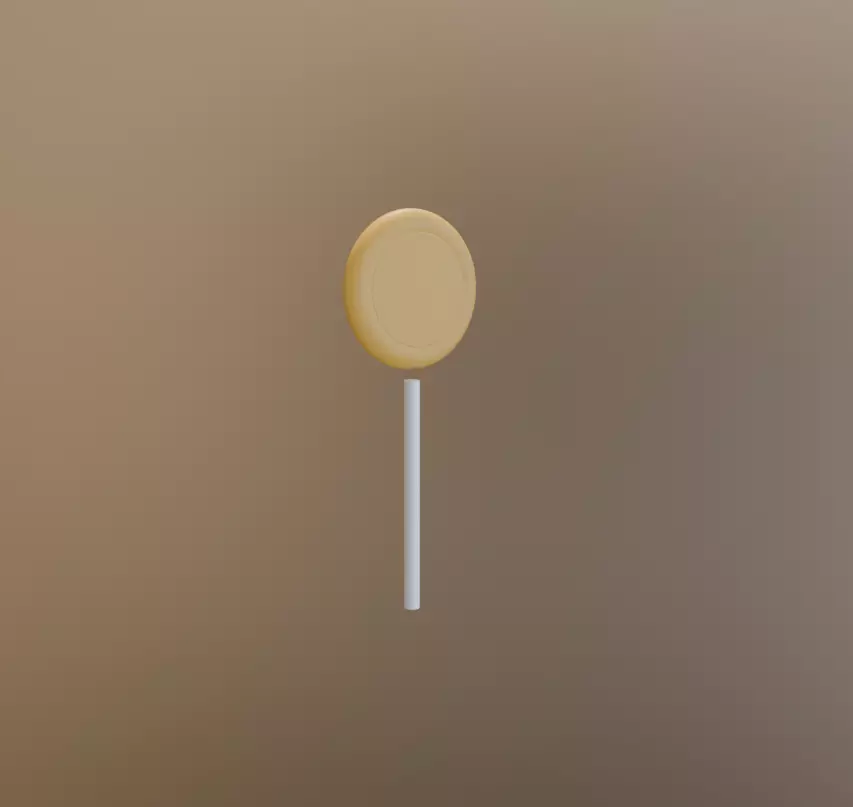 Bready Lollipop 3D print model_4
