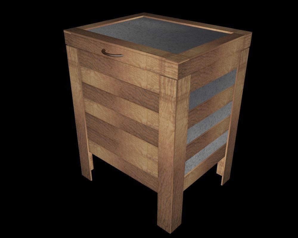 Cooler box Free 3D model