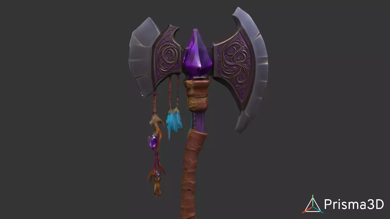 Axe new collection  3D model_0