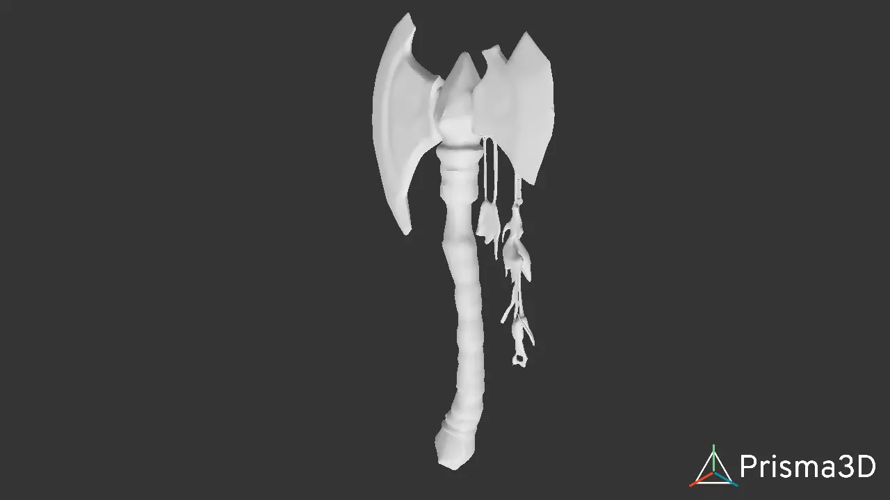 Axe new collection  3D model_6