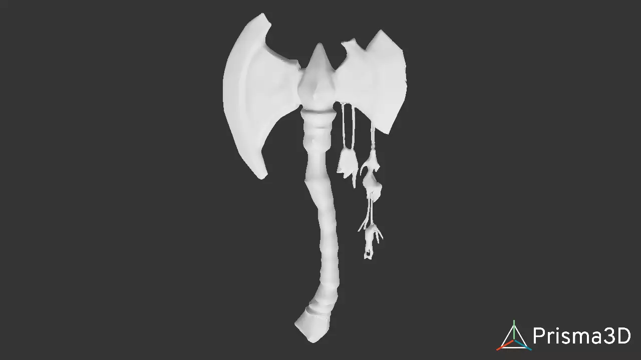 Axe new collection  3D model_5