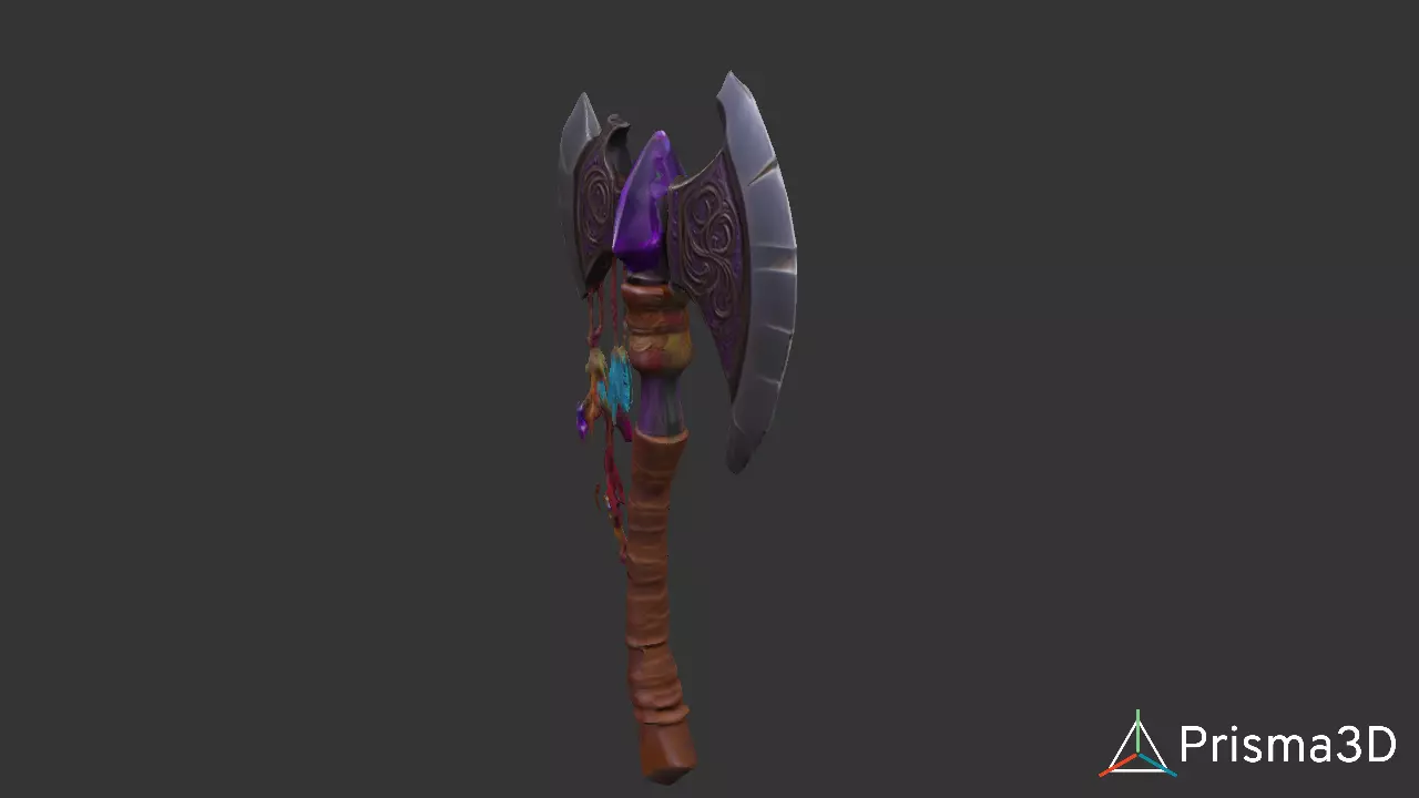 Axe new collection  3D model_2