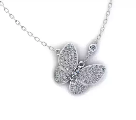 Butterfly Pendant CG14