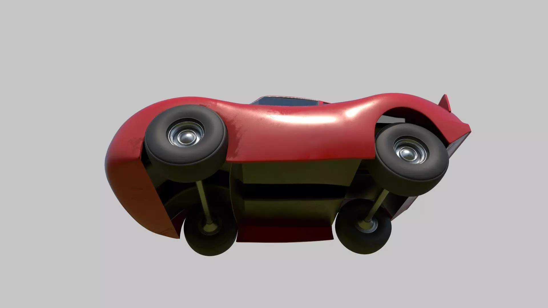 cartoon car 3D model_5