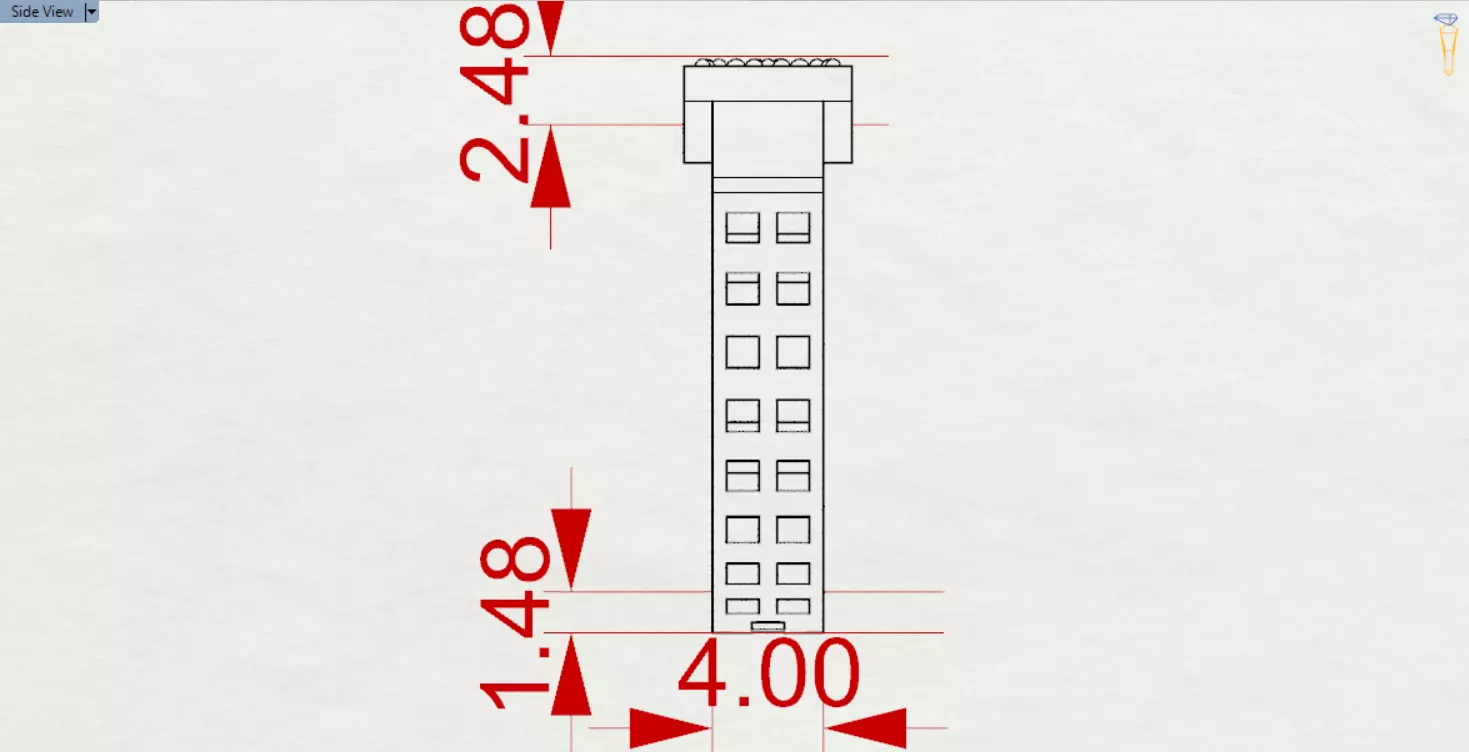Men White Gold Sapphire and Diamond Ring Model mr0261 3D print model_26