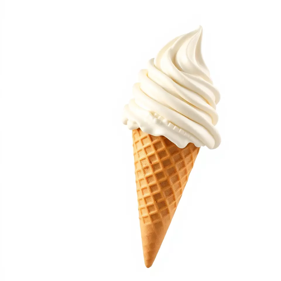Vanilla Ice Cream Cone model pack Low-poly 3D model_3