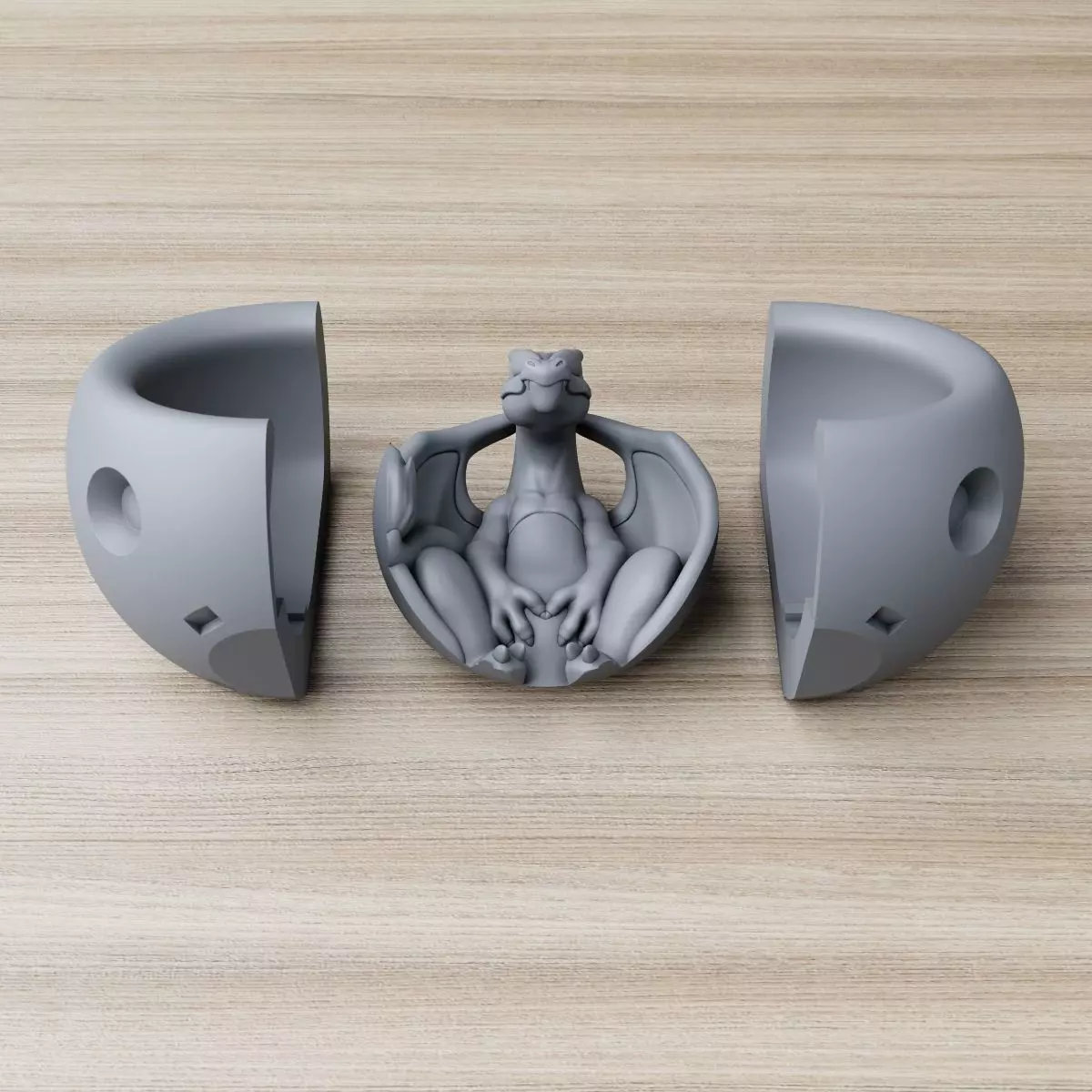 Samurott in healing machine pods 3D print model_15