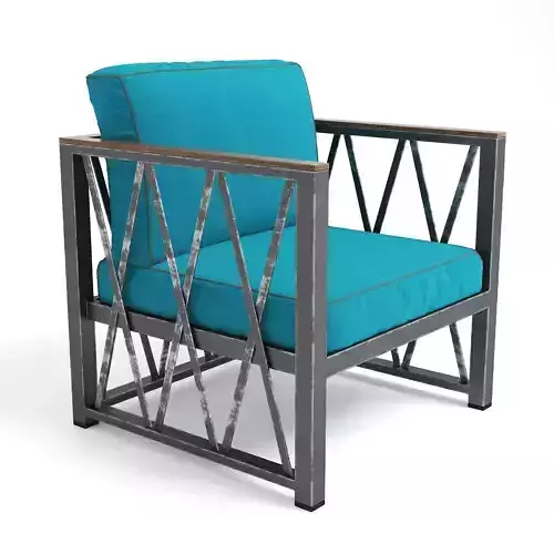 Homen People Steel Armchair