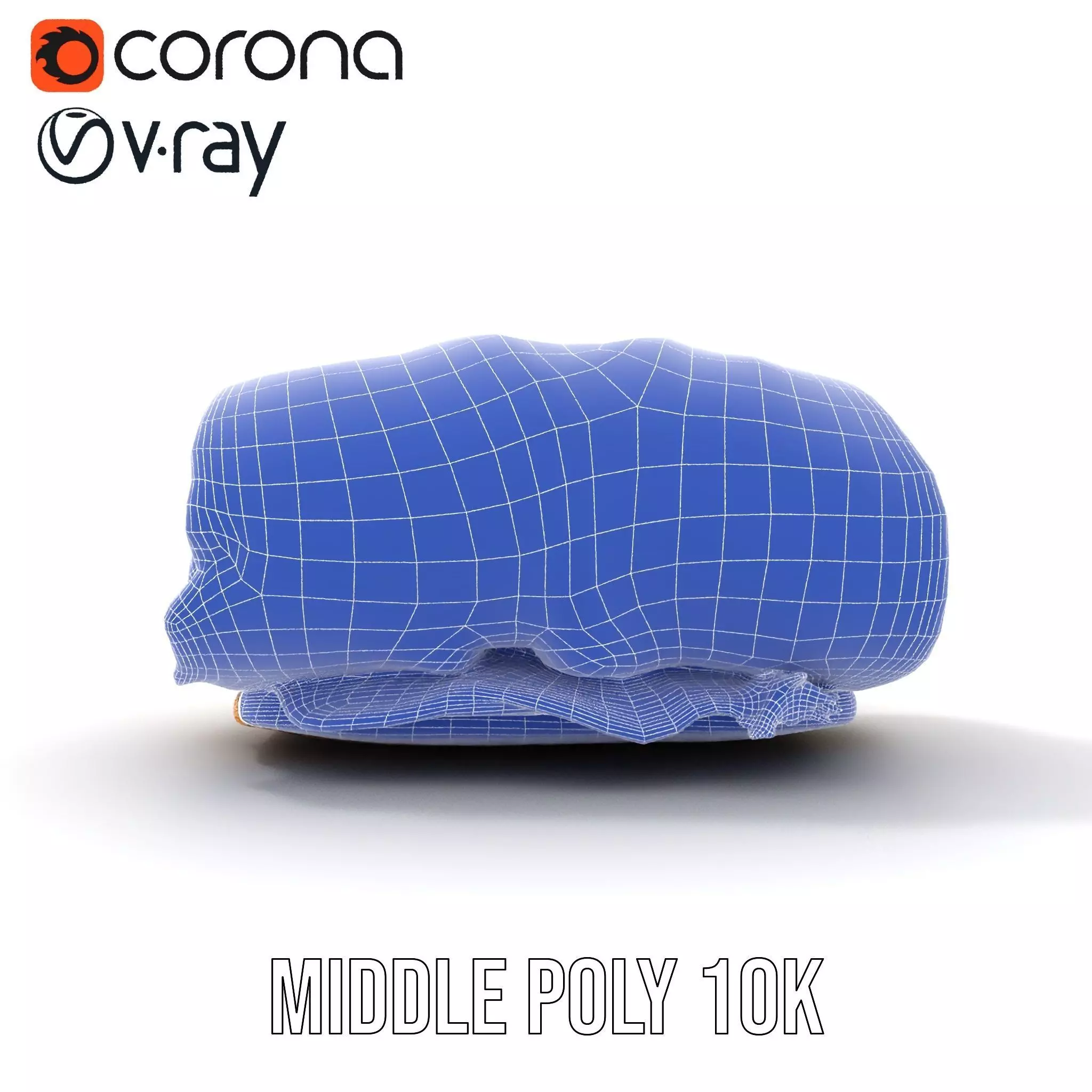 Spicy Chicken Wrap model pack Low-poly 3D model_30