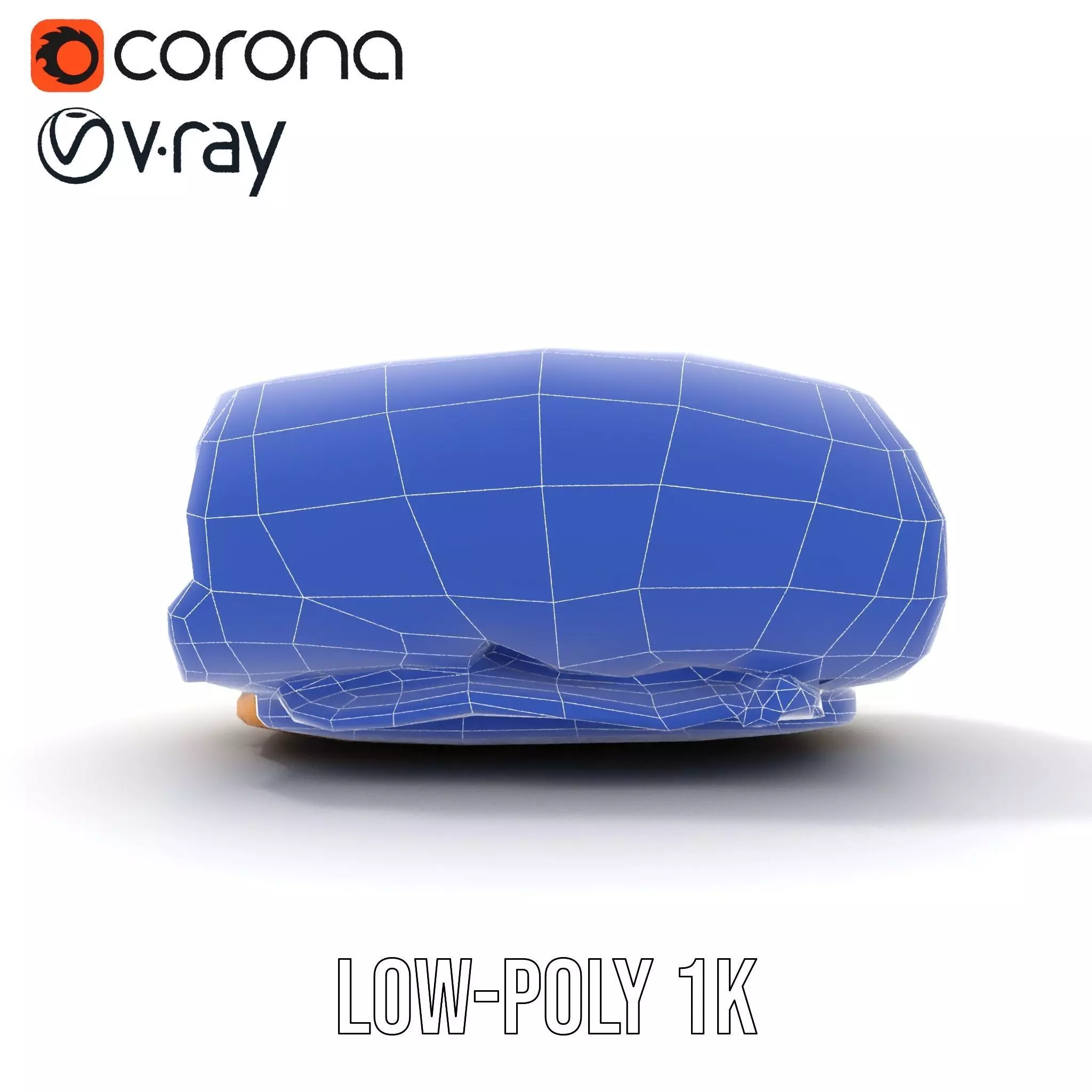 Spicy Chicken Wrap model pack Low-poly 3D model_20