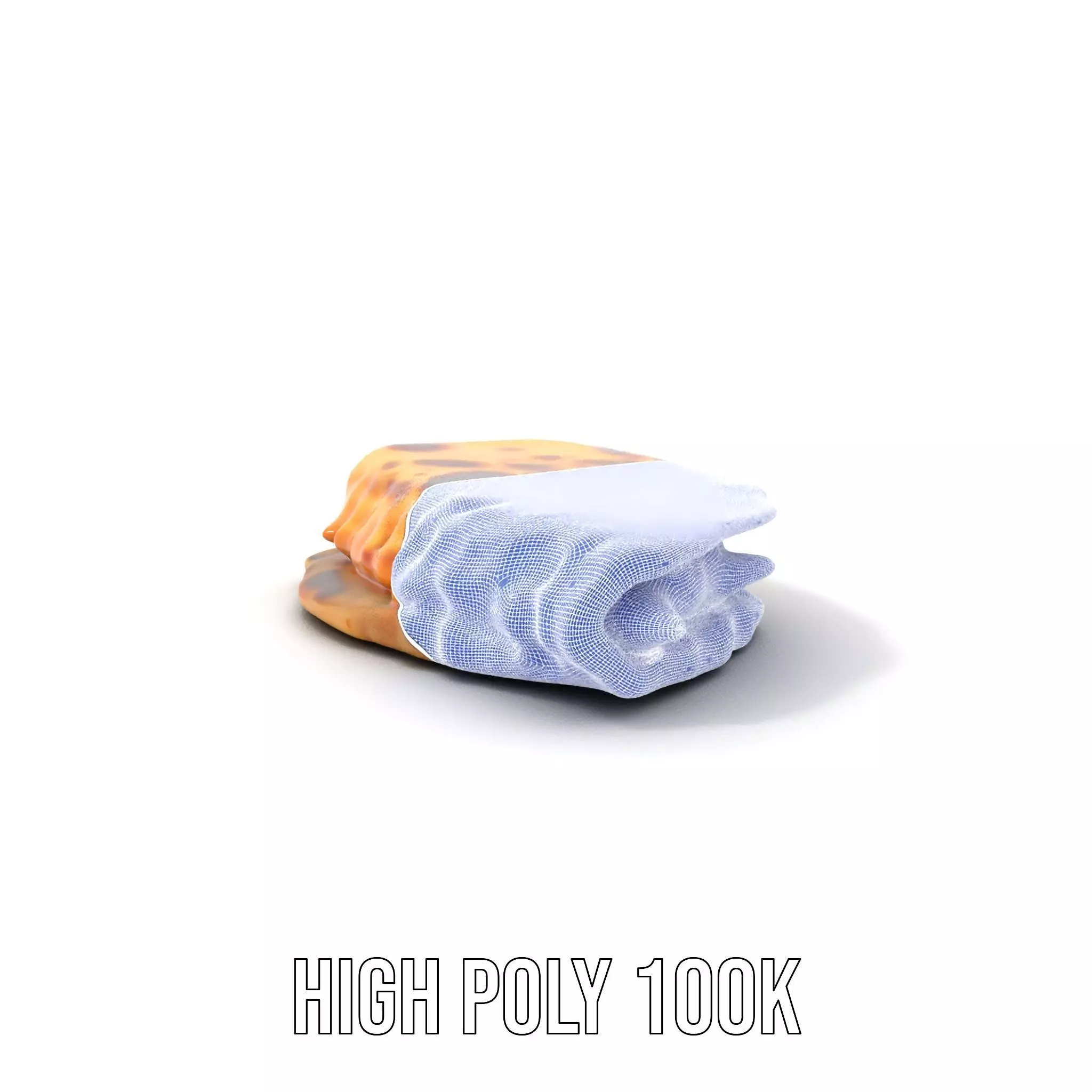 Cheesy Quesadilla model pack Low-poly 3D model_5