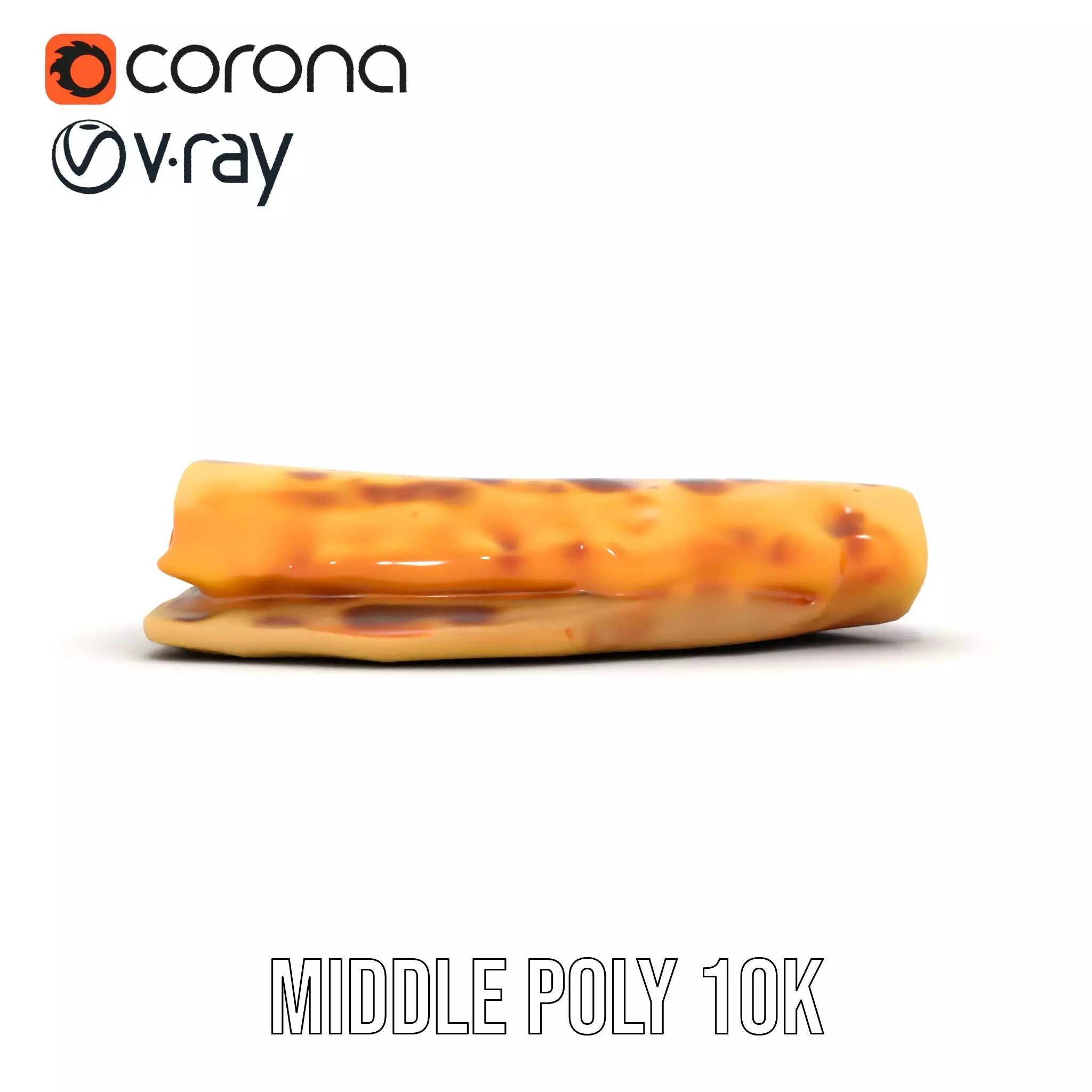 Cheesy Quesadilla model pack Low-poly 3D model_14