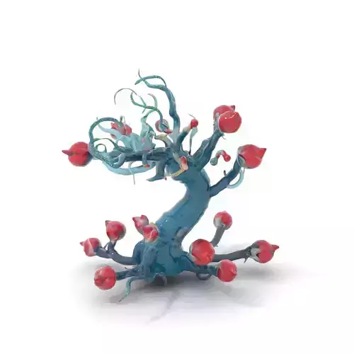 Twisted Bloom Tree model pack