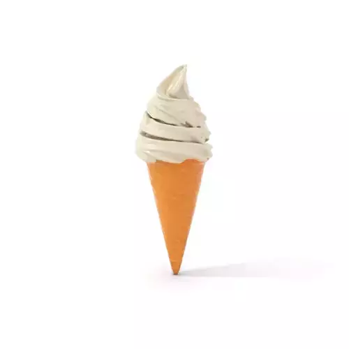 Vanilla Soft Serve Cone model pack